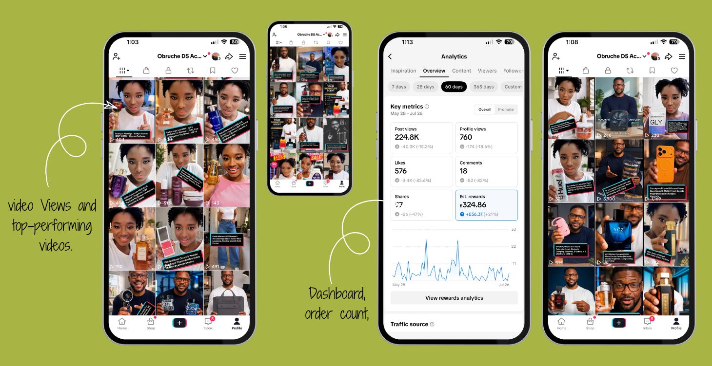 TikTok Shop Affiliate Using AI
